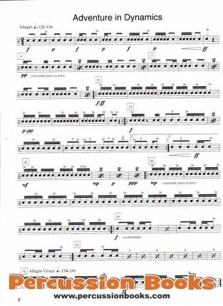 40 Intermediate Snare Drum Solos Sample 1